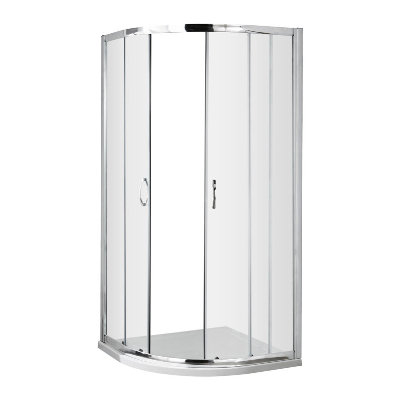 nuie 900mm Chrome Quadrant Enclosure