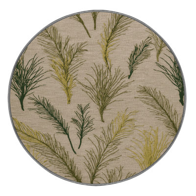 Washable Samphire Vegetables Area Rug