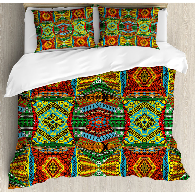 Modern & Contemporary Polyester Duvet Cover, Queen