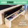 Storage Bench for GoSports 7 ft 3 in 1 Pool, Dining, & Table Tennis Combo Table - Light Wood Finish