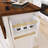 53.7" Drop-Leaf Countertop Kitchen Cart With Towel Rack And Spice Rack & Power Outlet-65773261