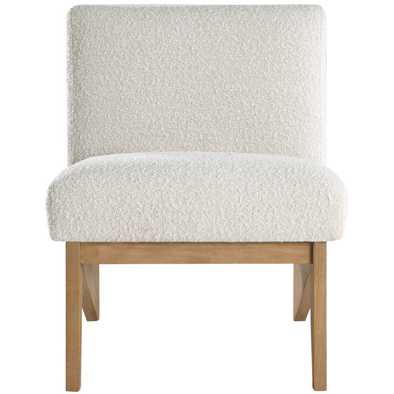 Chaise d'appoint rembourré, Naturel