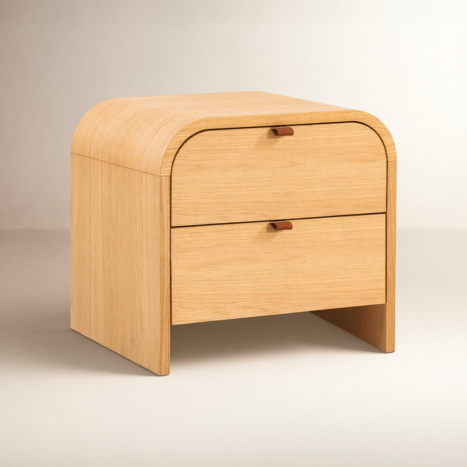 Cirq Oak Nightstand