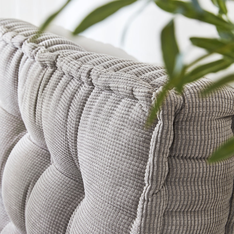 Coussin de sol Rainha, gris