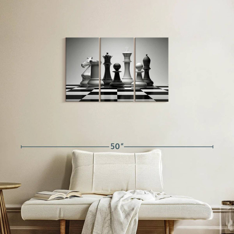 Échecs virtuels Senne, H 20 po x l 33 po
