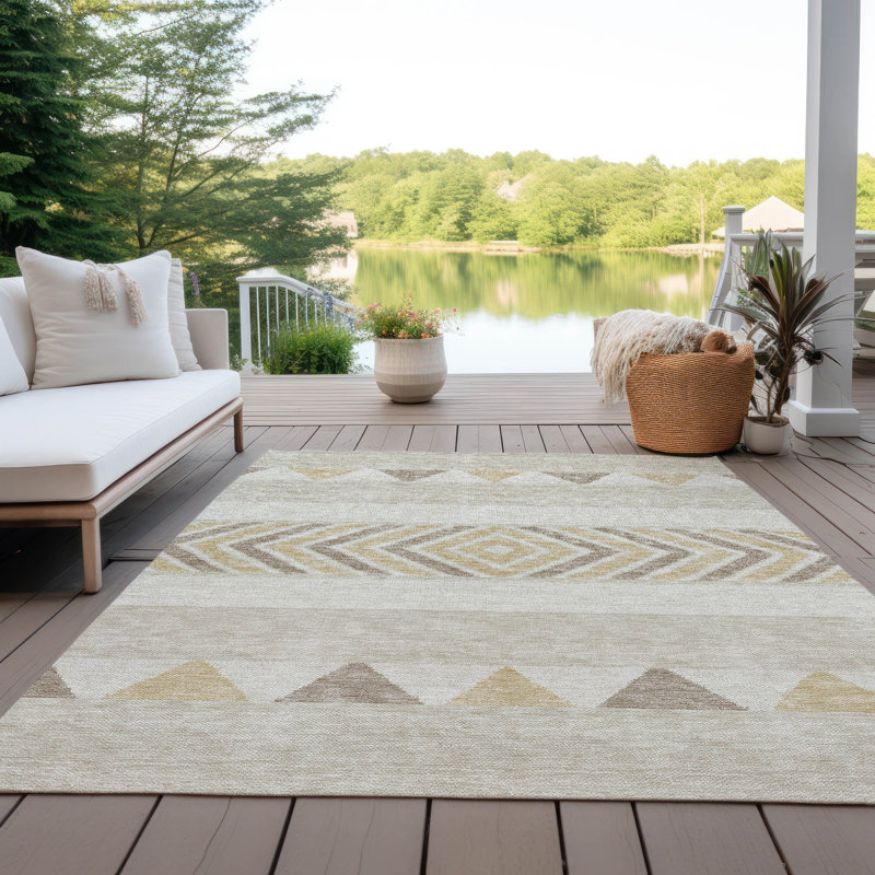 Tapis Chayden avec envers antidérapant, Rectangle 5' x 7'6"