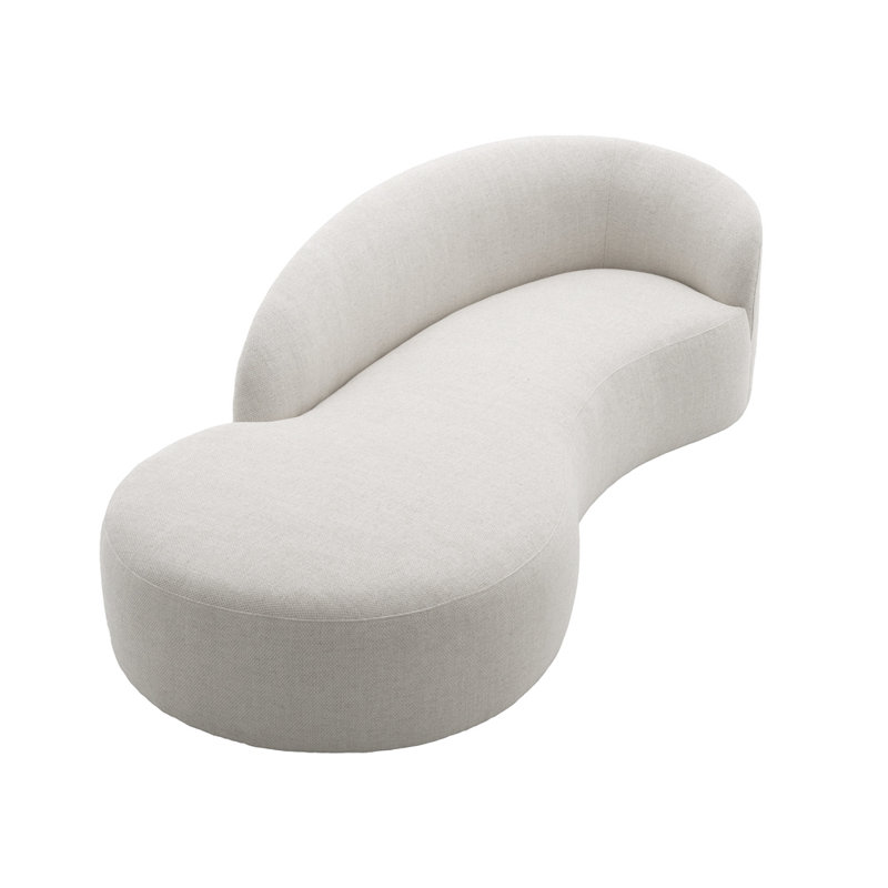 Méridiennes d'intérieur décontractées Living Room Arc, Orienté à droite, Beige