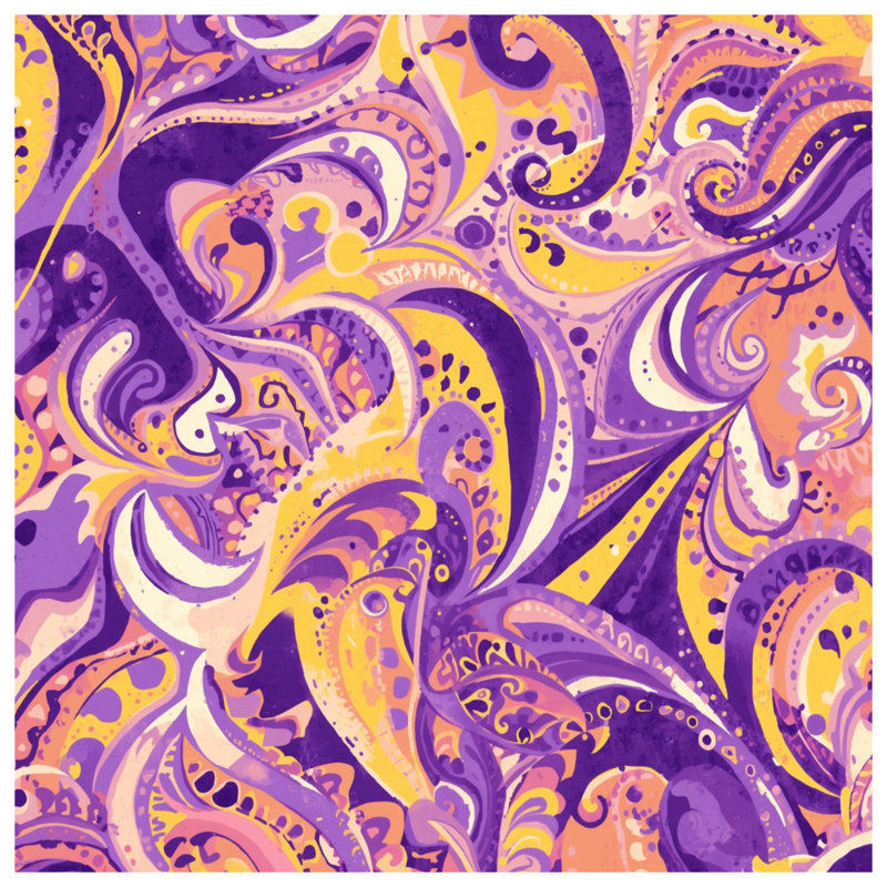 Rideaux de douche Swirling, 70in W x 84in H