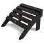 Chaise Adirondack pliante en plastique avec repose-pieds POLYWOOD Cape Cod Trex-16839298