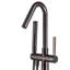 Robinet de baignoire monocommande à fixation au sol avec douche à main-50686033