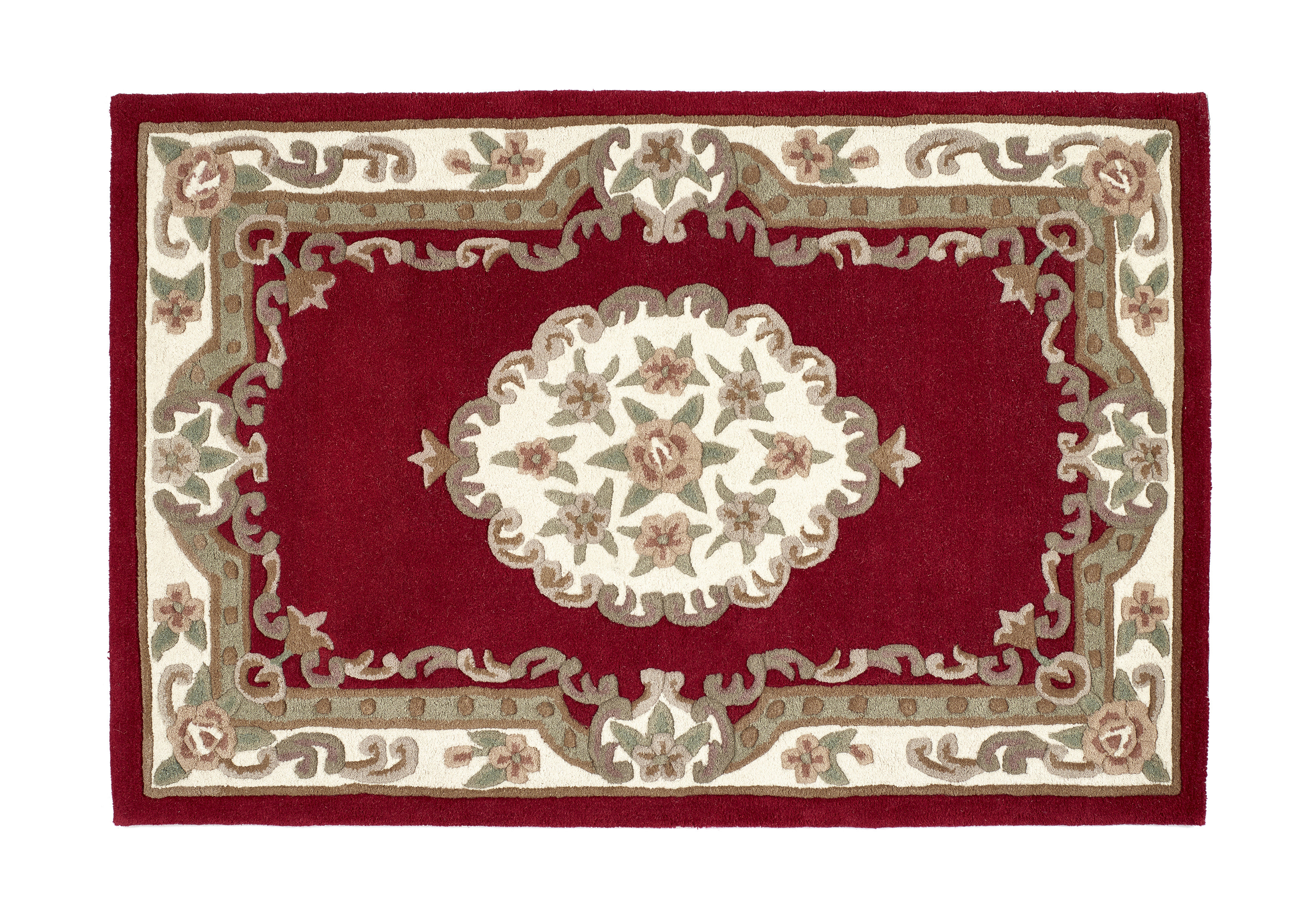 Marlow Home Co. Dunne Hand Tufted Wool Wine Rug | Wayfair.ie