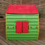 Samuel Alexander 90cm W x 102cm D Plastic Playhouse with Kitchen