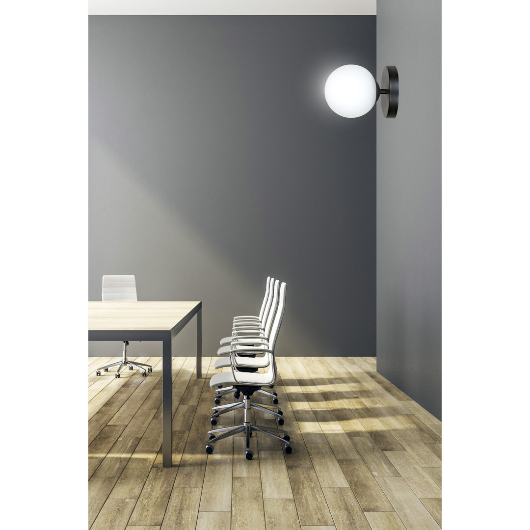Gaen Steel Flush Mounted Sconce