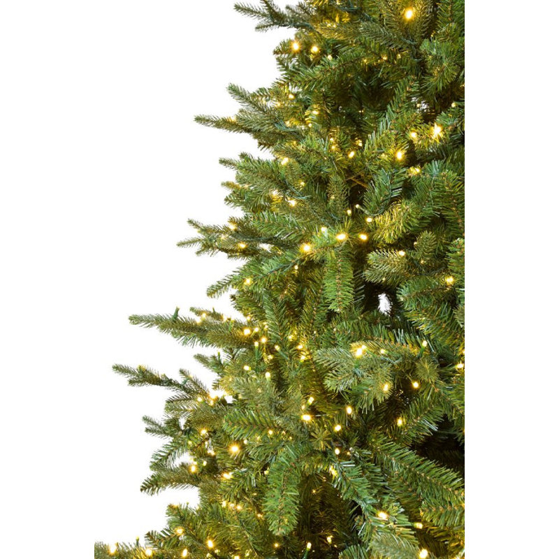 Canadian Balsam Lighted Artificial Christmas Tree, 7.5'