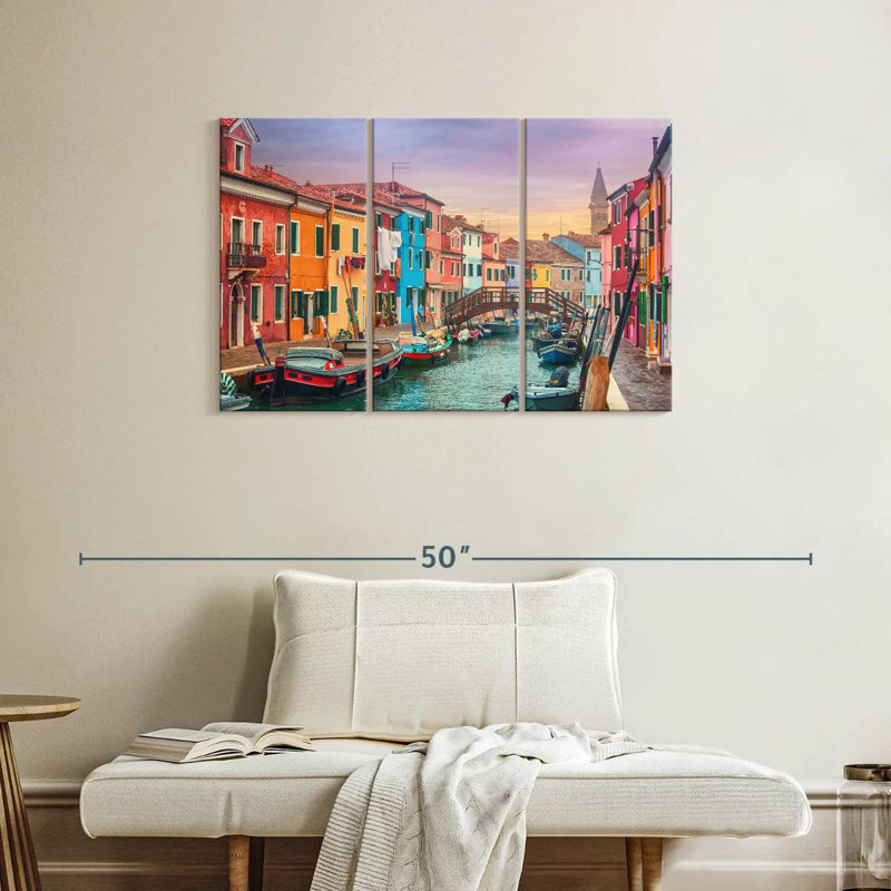 Rorry Dusk In Burano, 24" H x 38" W