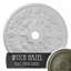 Médaillon de plafond Endurathane Flagstone, DO 30 po x P 3 7/8 po x P 3 1/4 po (convient aux auvents jusqu'à 3 7/8 po), pot peint au fini craquelé peint à la main-28575281