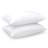 Luxury Goose Feather Pillows With Cotton Cover, Goose Down Plush Support Medium Pillow-1107961092