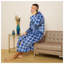 Wiber Mid-Calf Bathrobe with Pockets-22257451
