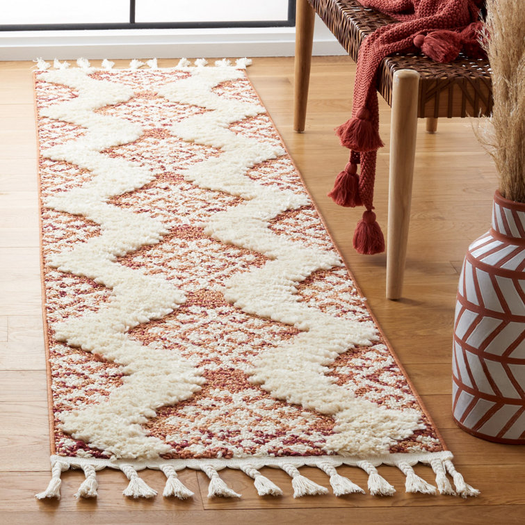 Demartino Southwestern Orange/Ivory Area Rug