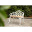 Mobilier d'extérieur en aluminium coulé avec banc floral-104776234