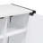 Sew Ready Folding Craft Armoire Cabinet, Multipurpose Workstation with Table