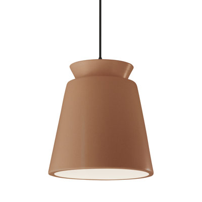 Luminaire suspendu conique à 1 lumière Logan
