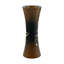 Vase de table en bois brun 8 po Rickett
