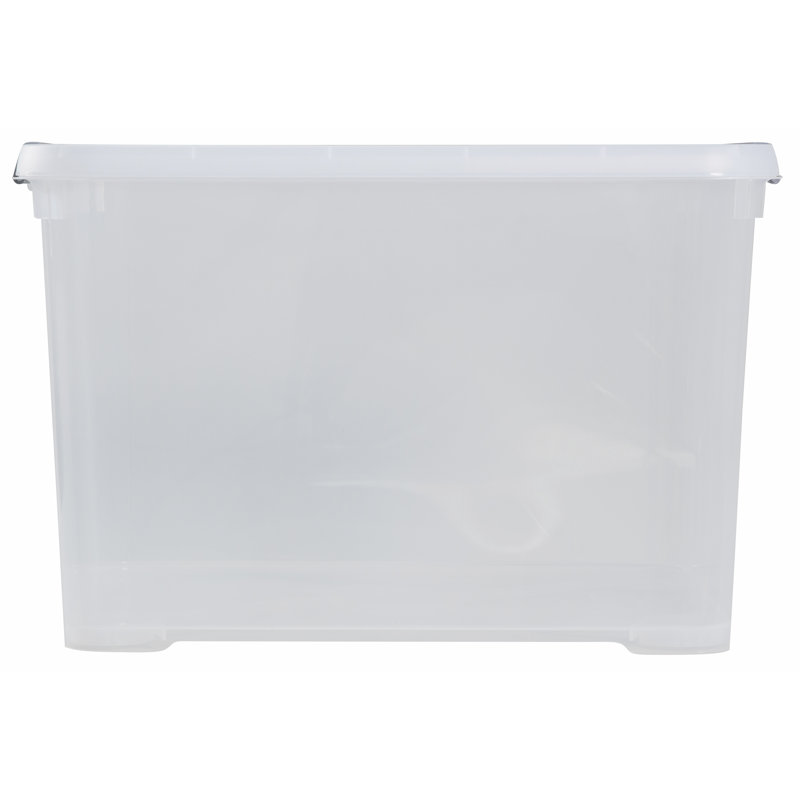 Set Of 3 Handy+ Box Transparent, 65 L
