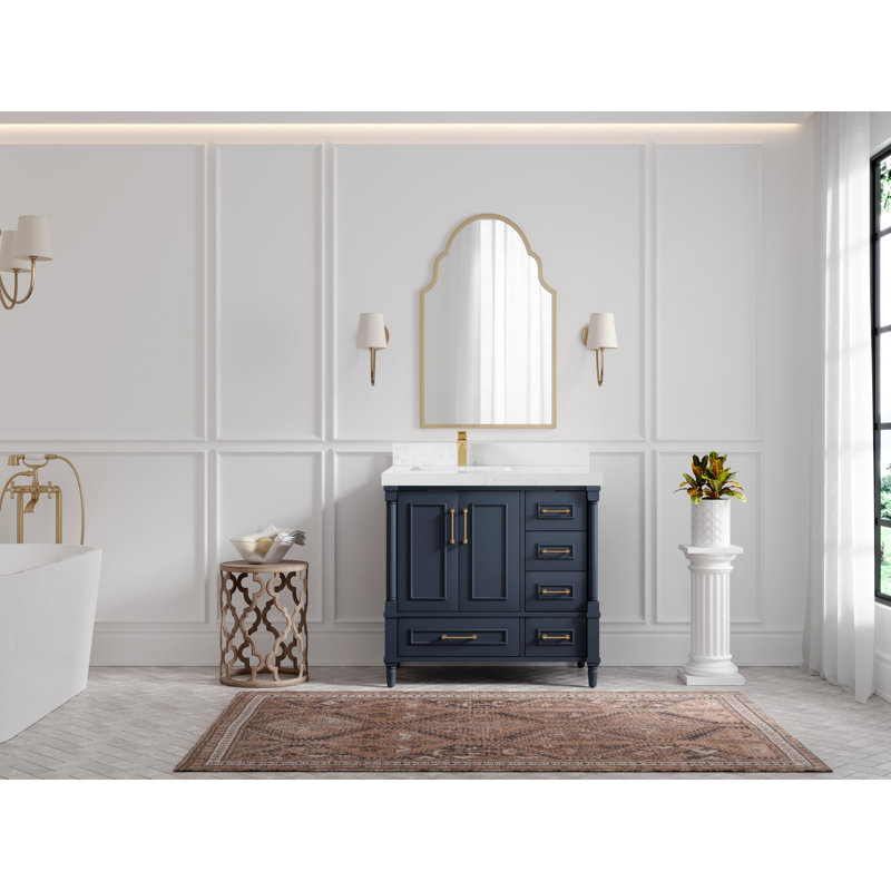 Aberdeen 36'' Single Bathroom Vanity with Top, Empira
