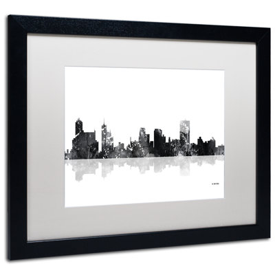 " Memphis Tennesseee Skyline BG-1 " by Marlene Watson