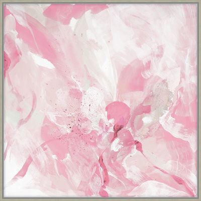 Pink Shores 2 Framed Print Canvas