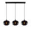 Zula 3 - Light Black Kitchen Island Pendant
