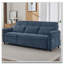 Canapé-lit escamotable en tissu 82 po Chenille-1069228955
