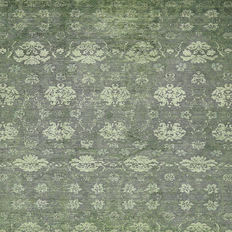 Abstract Indoor Rug, Square 3'