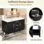 Armoire de rangement flottante avec 2 tiroirs-735416699