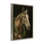 «Horse with Seasonal Wreath», art mural sur toile, par Ethan Harper