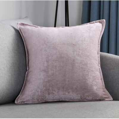 Ensemble de 2 coussins réversibles en chenille