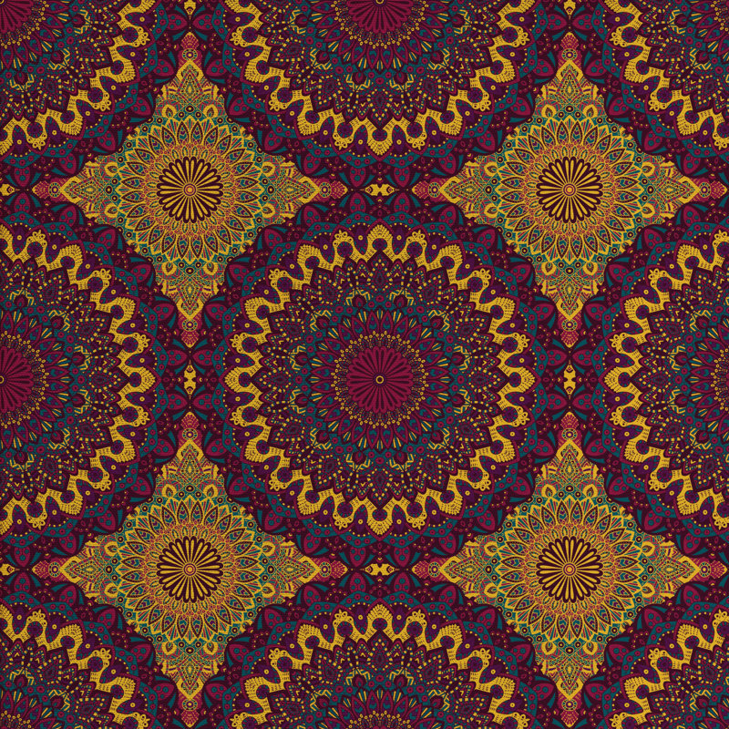Tissu marocain, H 36 po x l 58 po x P 1 po