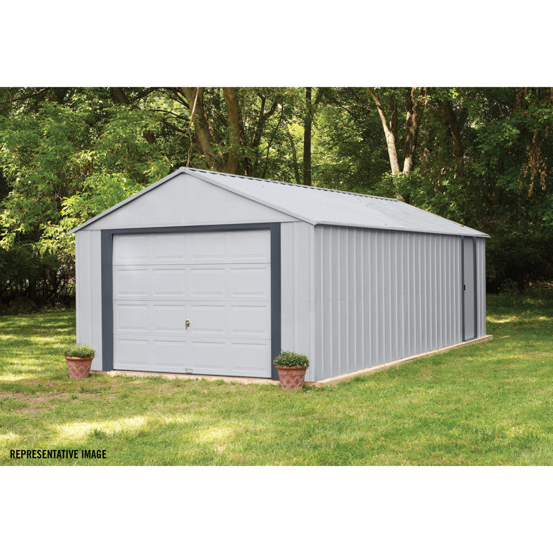 Murryhill 14 ft. W x 22 ft. D Metal Storage Shed