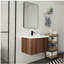 Meuble-lavabo pour salle de bain avec lavabo, 30 po, convenant aux petites salles de bain, 30 po x 18 po