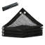 Tissu Royal Shade 70% noir avec protection UV et œillets renforcés-113879979