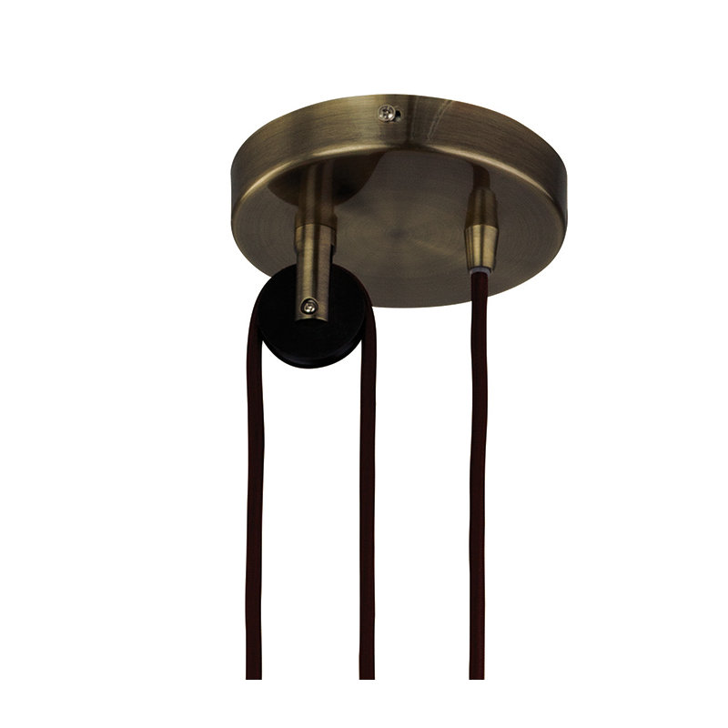Century 1 - Light Dome Pendant, Antique Brass