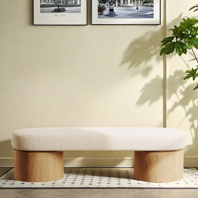 Banc simple pour changer de chaussures