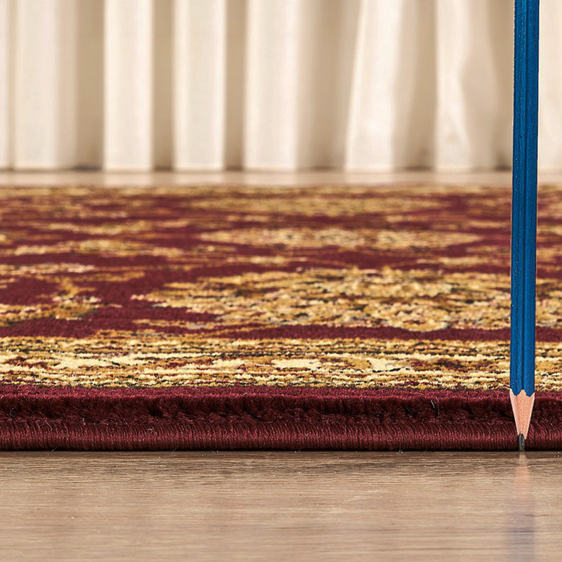 Classic GC_VIN5012 Red 2 Ft. 7 In. X 7 Ft. 3 In. Area Rug, Runner 2'8" x 7'4"