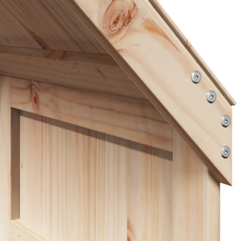 Arely Bunk Bed Accessories, 134.5cm H x 60cm L x 89cm W, Natural
