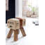 Osier Solid Wood Accent Stool