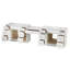 Disar 126'' Double Bathroom Vanity With Desk Dovetail Solid Wood Drawer Carrara Quartz Top-111107820