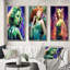 Dreamy Discopunk Retro Queen I - Fashion Art, ensemble de 3 pièces-1754565463-1754565462