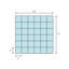 Carreau de mosaïque en porcelaine 2 po x 2 po Slate Attaché-40604289