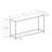 Accent Table Console Entryway Narrow Sofa Living Room Bedroom Metal Laminate-1572230092-1582703553